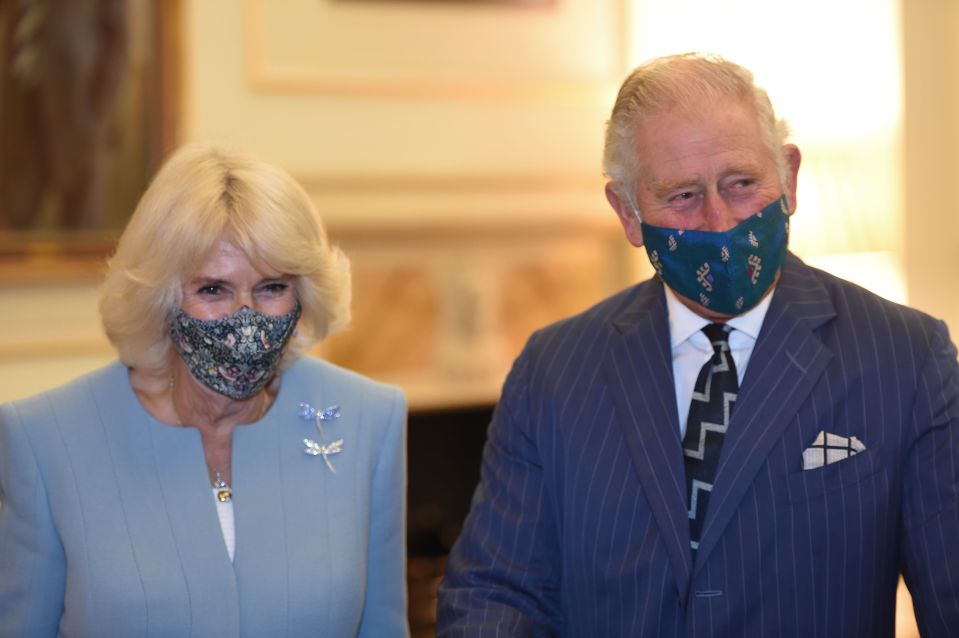 Prince Charles and the Duchess of Cornwall are reportedly happy about not having to wear a face mask