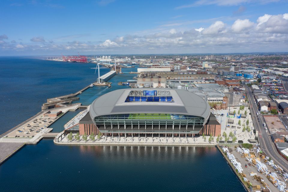 Everton's proposed new home is set to be awarded matches at Euro 2028