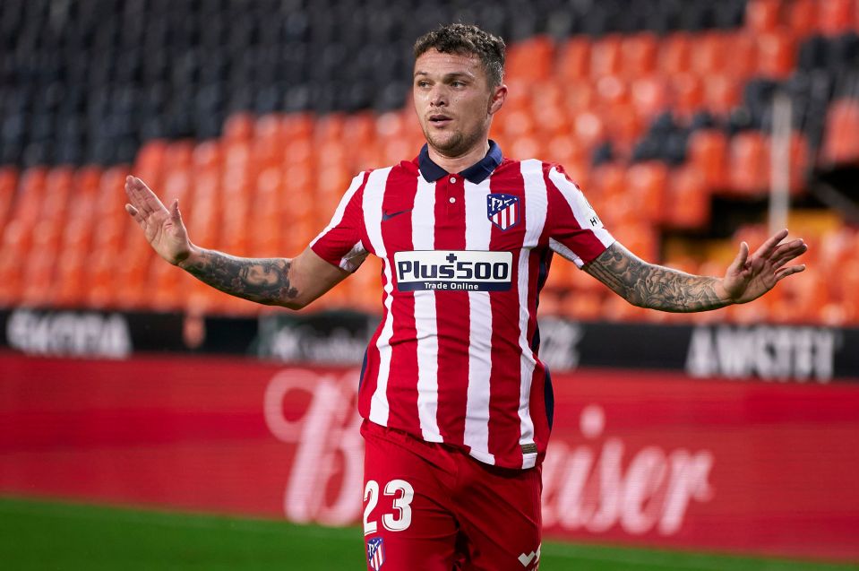 Manchester United are plotting to bring Atletico Madrid ace Kieran Trippier back to the Premier League