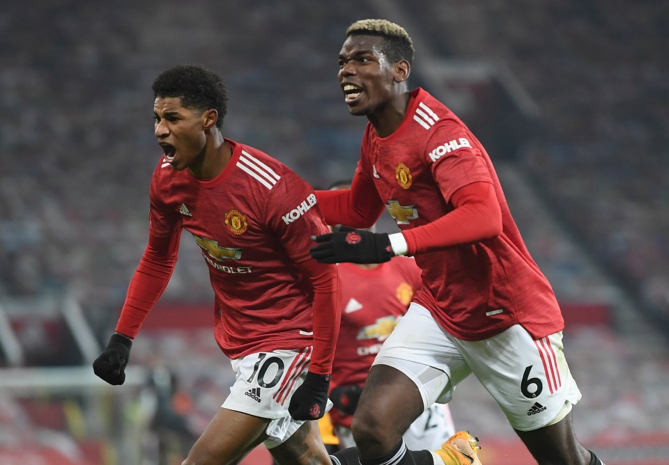 Marcus Rashford is trying to convince Pogba to stay at Man Utd