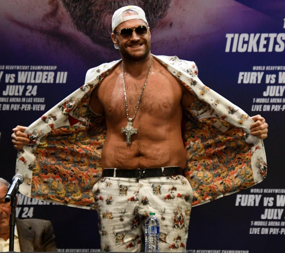 Tyson Fury's fight with Deontay Wilder is off after he tested positive for coronavirus