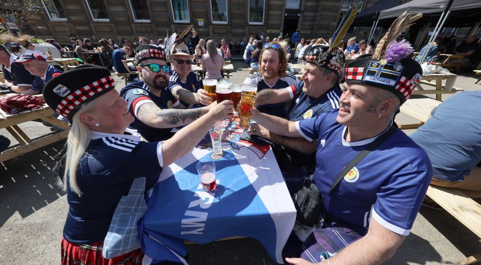 And even if the Three Lions lift the cup, Scotland won't get a day off - because the system for bank holidays is different north of the border