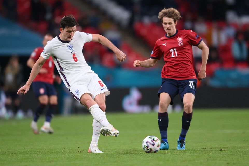 Maguire overcame ankle injury issues to battle his way into England's starting line-up