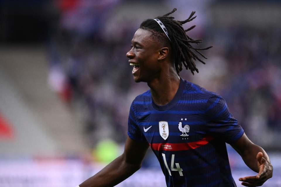 Eduardo Camavinga, 18, has already picked up three senior caps for France