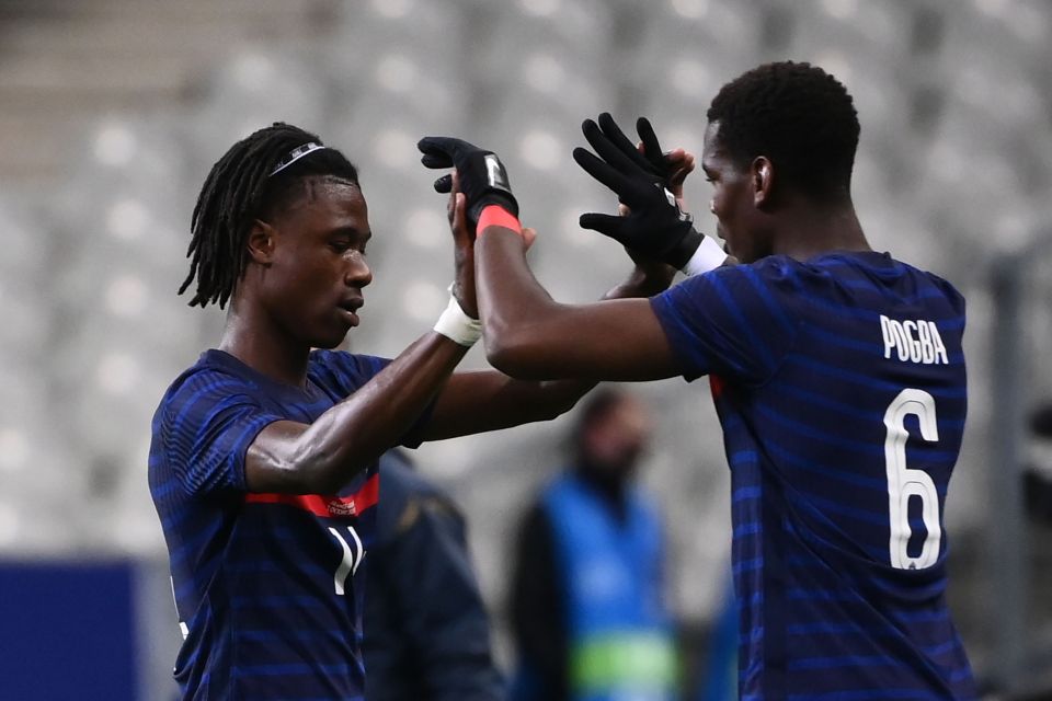 The teenager has played alongside Paul Pogba for France