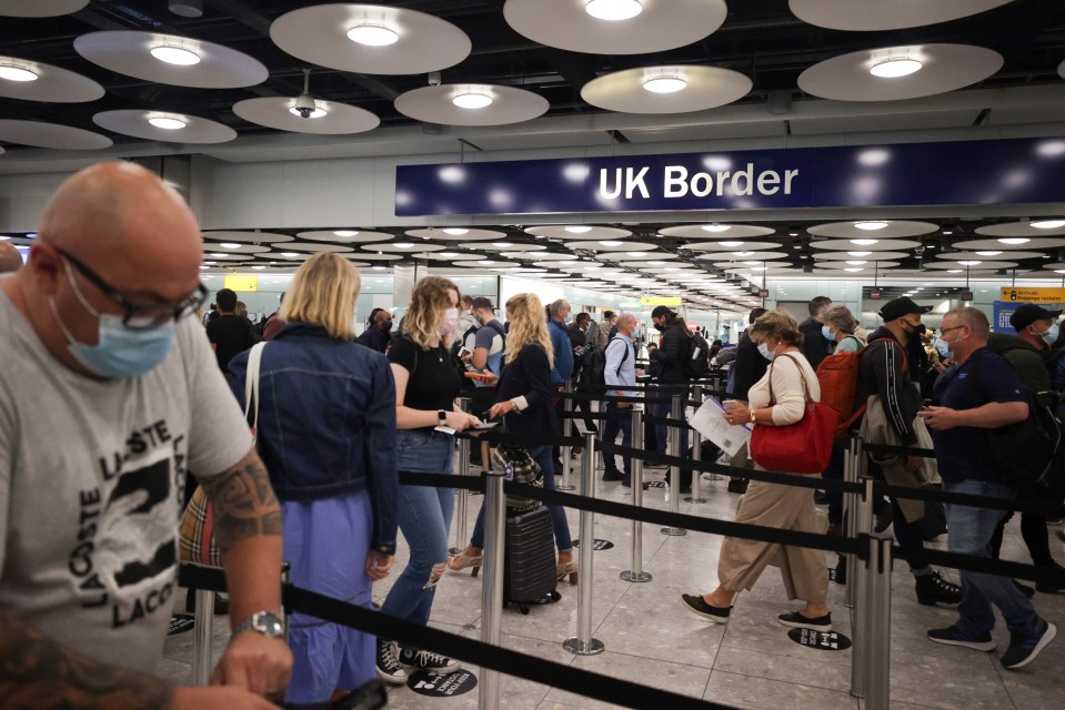 Travel to amber list countries like Spain will return for double-jabbed Brits