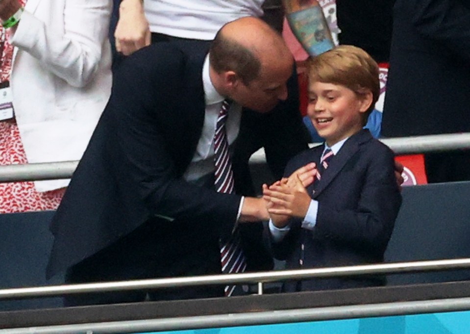 Prince William and Kate Middleton are preparing George to be king