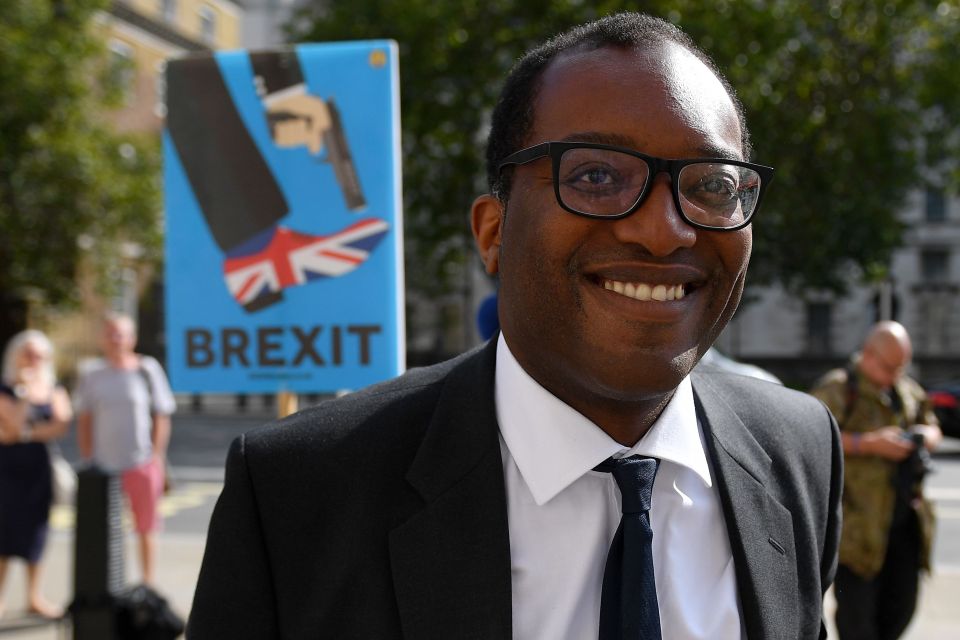 Kwasi Kwarteng thanked locals for their confidence when they voted Brexit