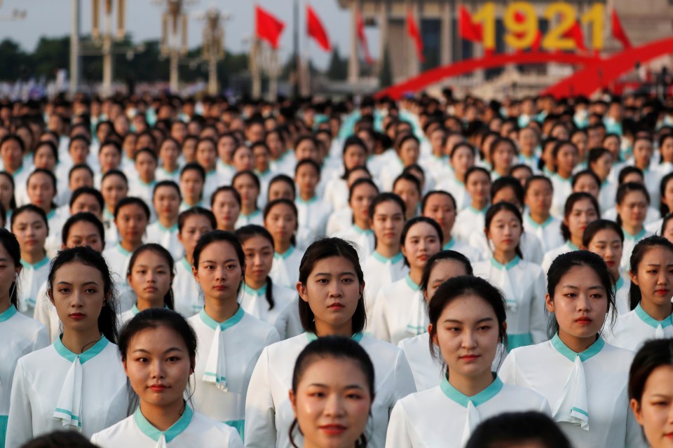 China has the world's largest population - with 1.4billion