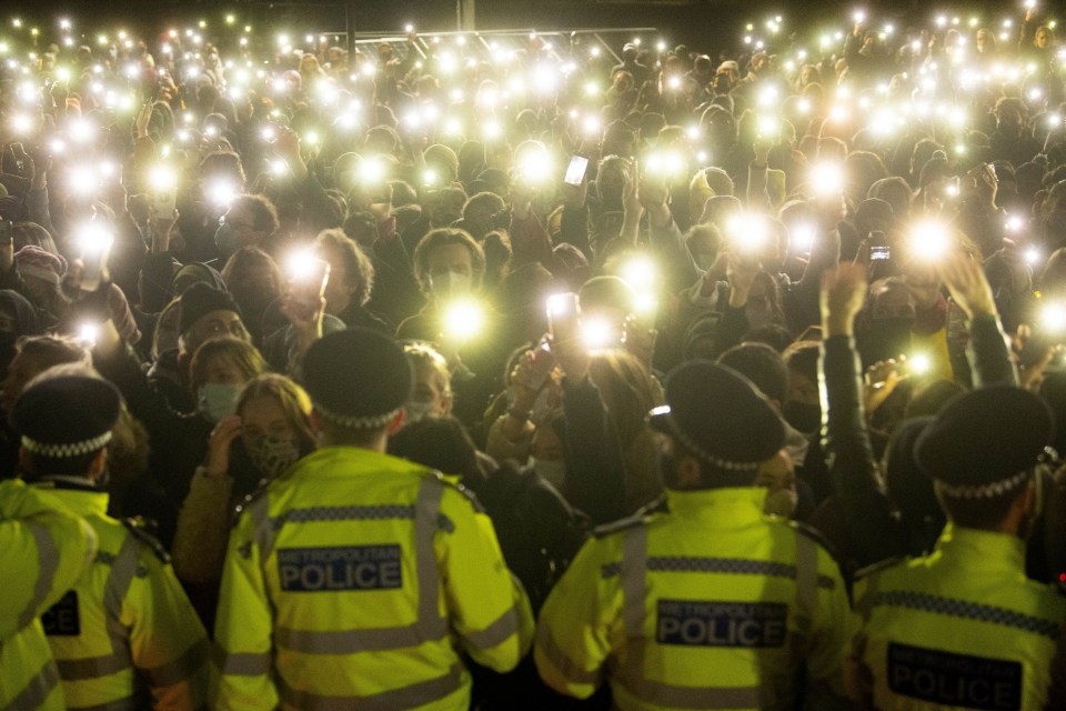 A vigil is held is response to the killing