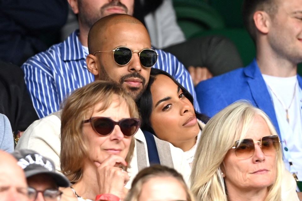 Rochelle and Marvin Humes look stronger than ever at Wimbledon