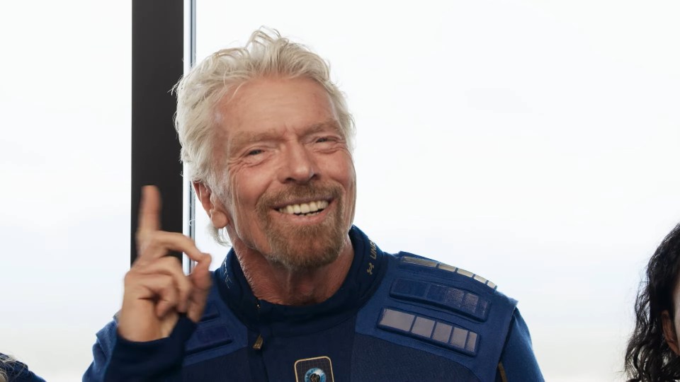 Sir Richard Branson is Virgin Galactic's founder