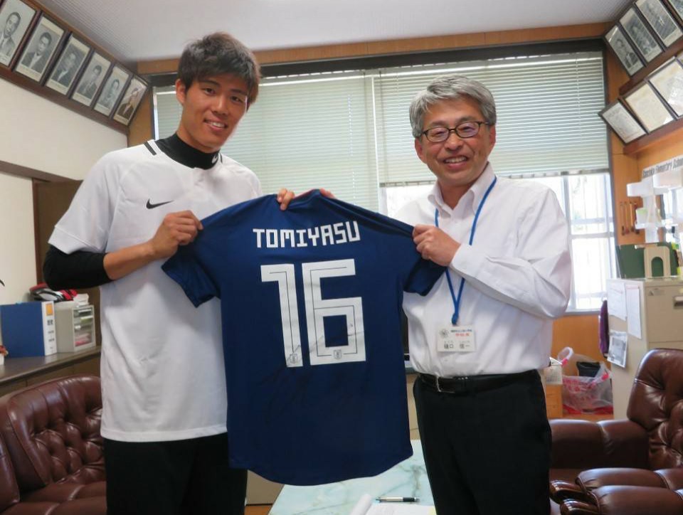 Tomiyasu is a Japanese international, with the player being capped on 23 occasions