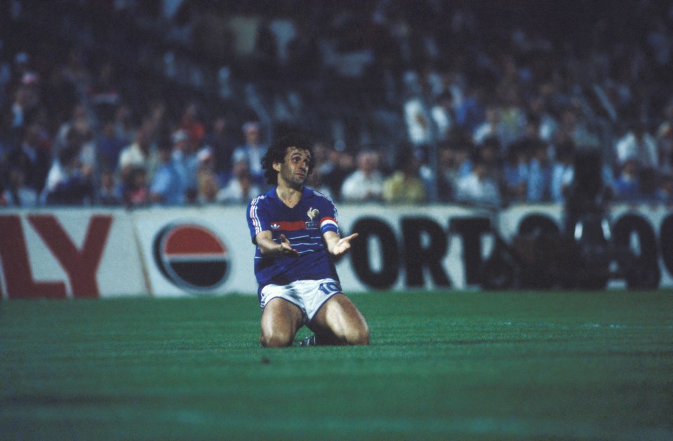 France legend Michel Platini’s nine-goal haul in 1984 had been the most scored in the competition