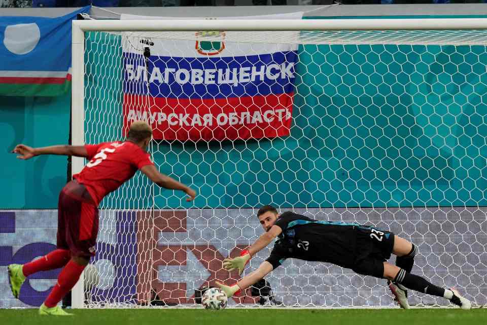 Simon was the penalty hero for Spain