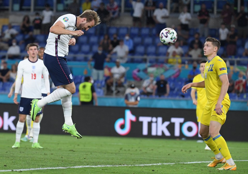 England skipper Harry Kane adds to his Euro 2020 goal tally against Ukraine