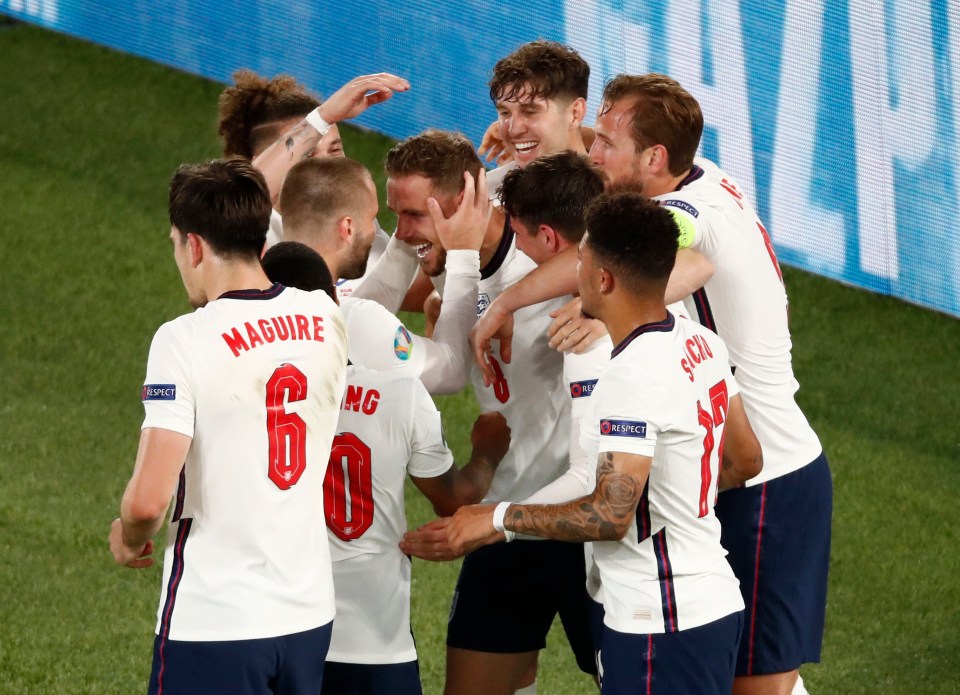 The Three Lions now face Denmark in the semi-finals