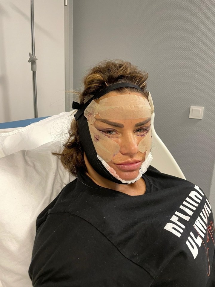 Katie Price admitted to thinking ‘what the f*** have I done?’ after surgery