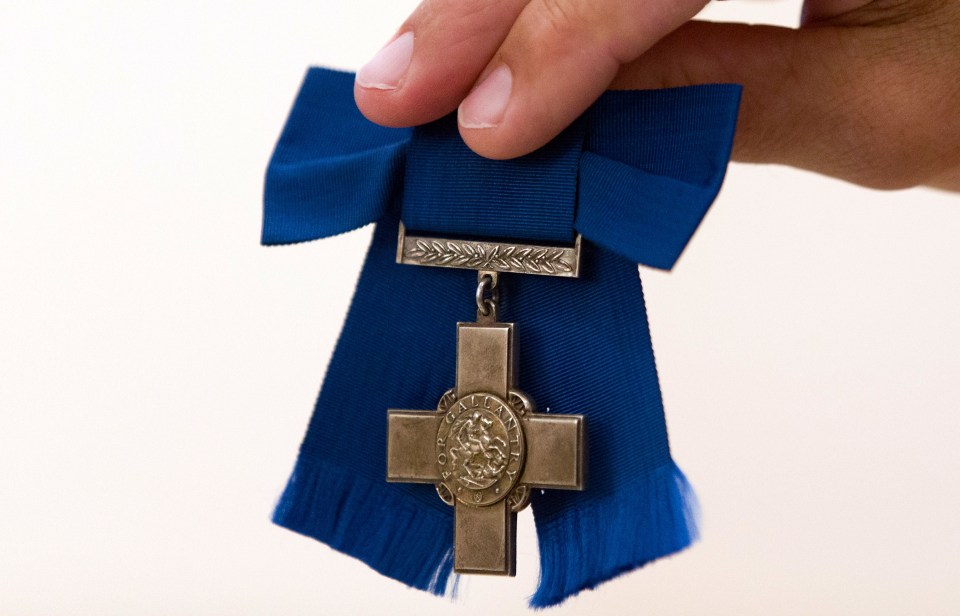 The St George's Cross has been awarded by The Queen on the NHS's 73rd birthday