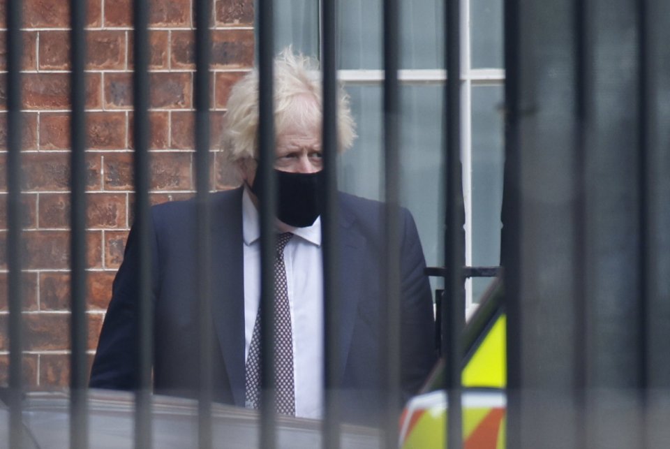 The Prime Minister - seen leaving Downing Street this morning - will address the country this afternoon on plans for Freedom Day on July 19