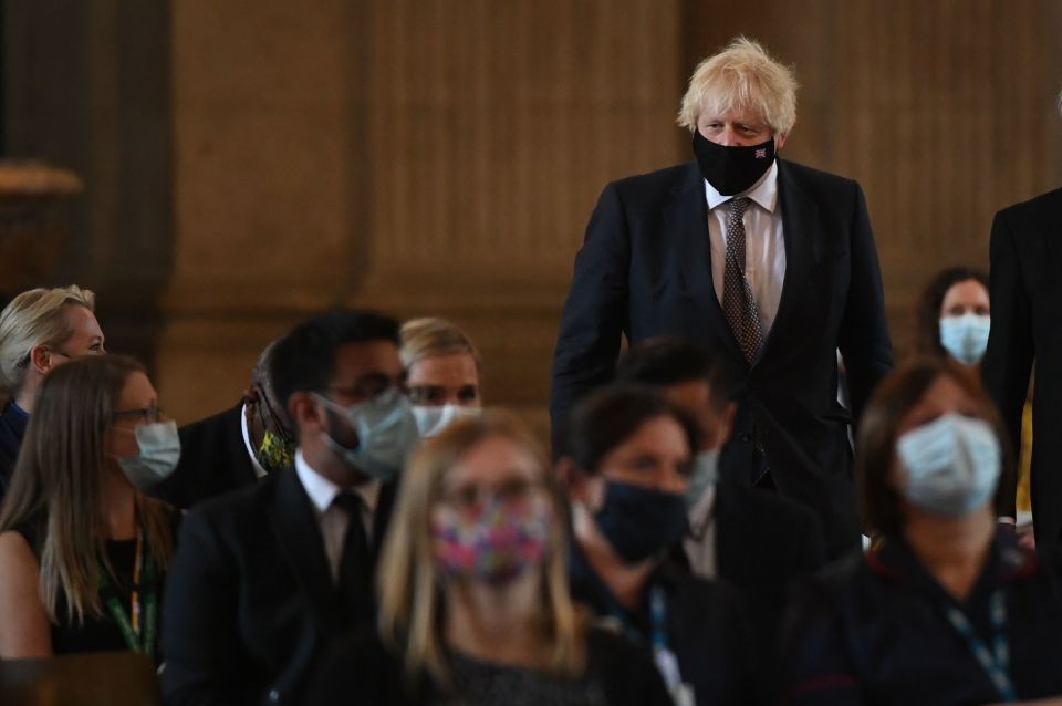 The PM, pictured at a ceremony celebrating the NHS at St Pauls, will unveil the changes this evening