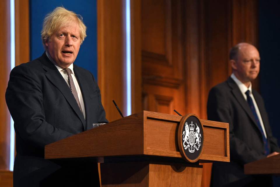 Boris and Whitty warned of more pressures to come