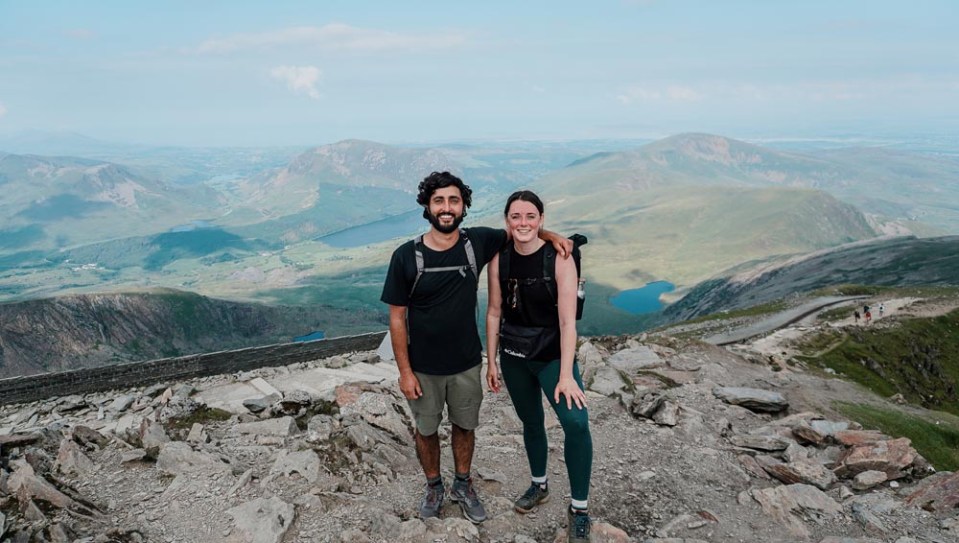 The couple have travelled all over the UK in their van