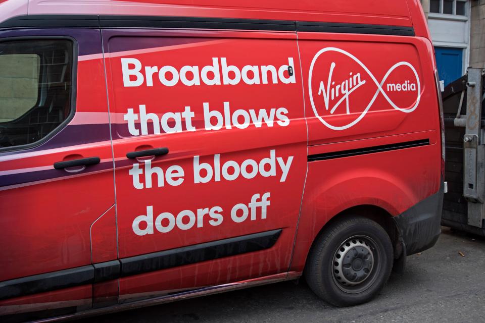 Virgin Media went down for many users