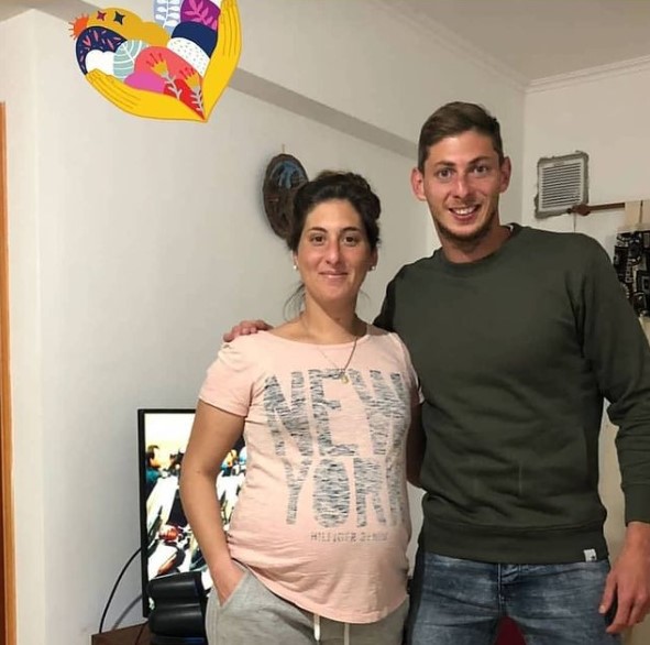 Romina Sala shared a poem a few days before she reportedly tried to take her own life - she is pictured with her tragic footballer brother Emiliano