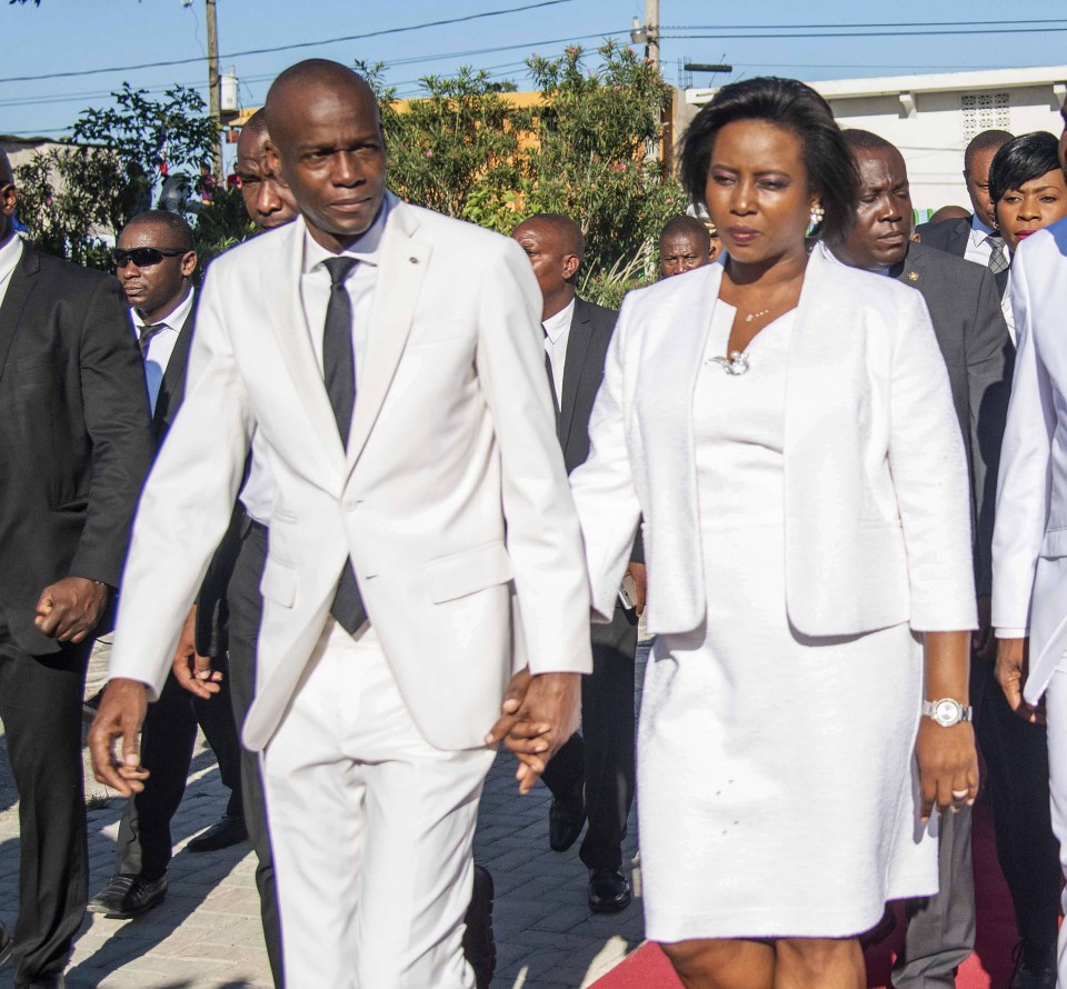 Haiti's First Lady Martine Moïse was hospitalised after she was injured during the attack last night