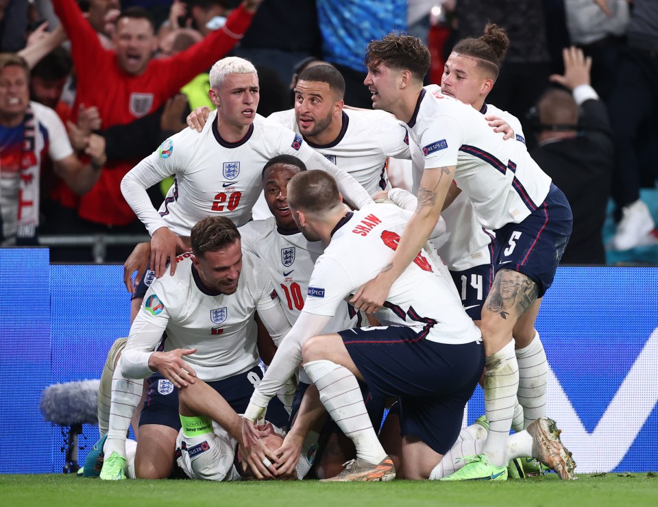 It follows England's historic 2-1 win over Denmark on Wednesday night