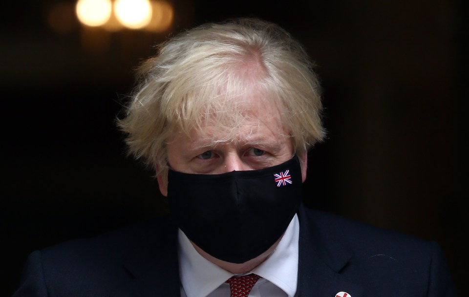 Boris Johnson addressed the nation from Downing Street