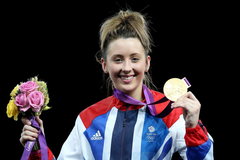 Jade Jones, pictured here in 2012 with her London gold, is looking to become a three times champ in Rio