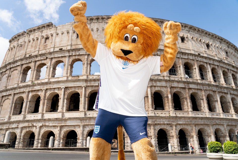 Harry at Rome’s Colosseum where gladiators fought