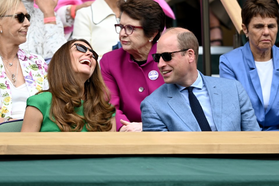 Body language expert Judi James explained that the pair looked closer than ever on their trip to Wimbledon today