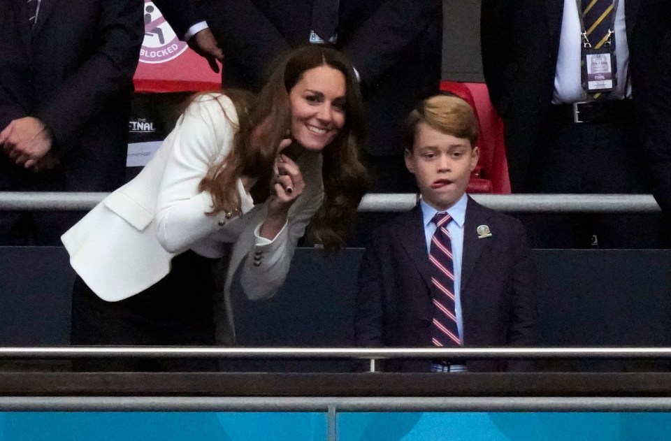 The young royal caught the attention of social media users