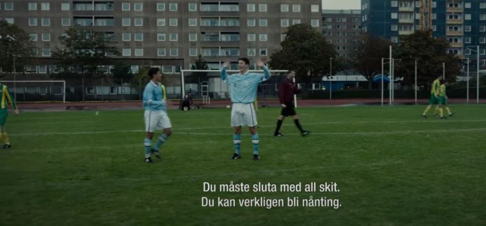 Ibrahimovic started his career at Malmo before joining Ajax