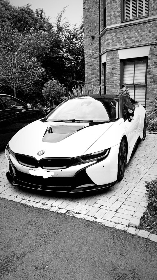 He treated himself to a BMW i8