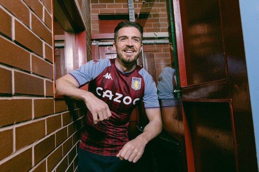 Jack Grealish has not been included in the launch for Aston Villa's new away kit