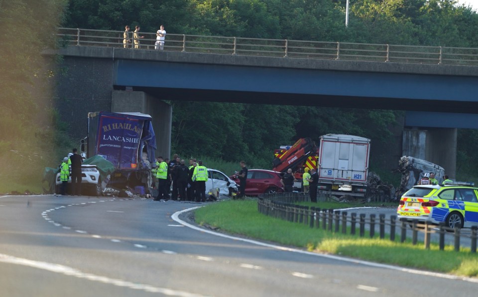 Durham Police and North East Ambulance Service attended the scene