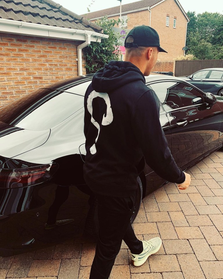 The reality TV star wannabe shared photos of slick motors on his Instagram