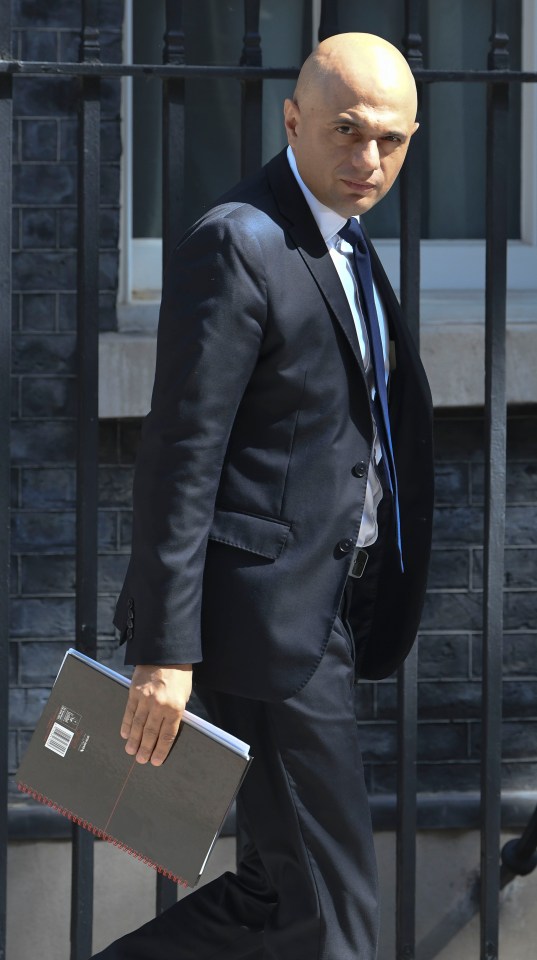 Mr Javid was seen walking out of No10 at 10.16am on Friday after almost 90 minutes with the PM