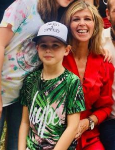 Kate Garraway with her son Billy