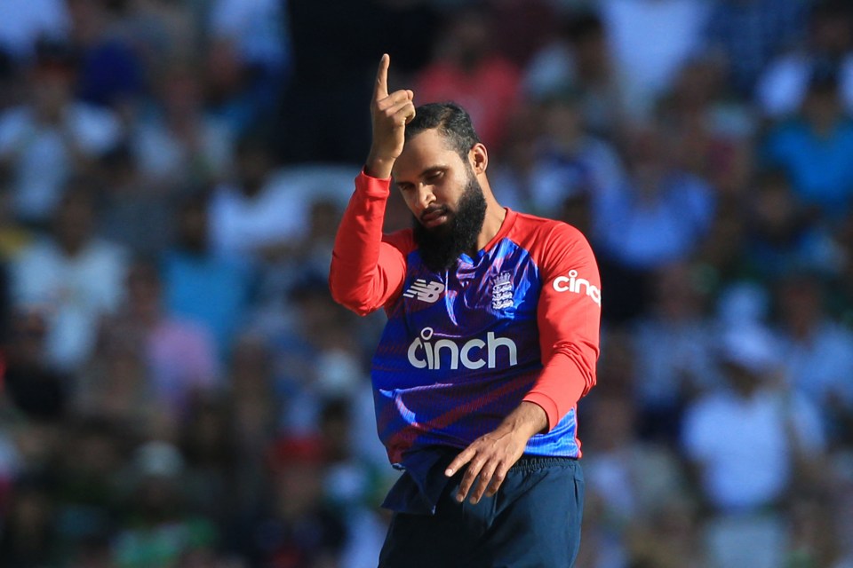 Adil Rashid also dismissed two Pakistan batsmen