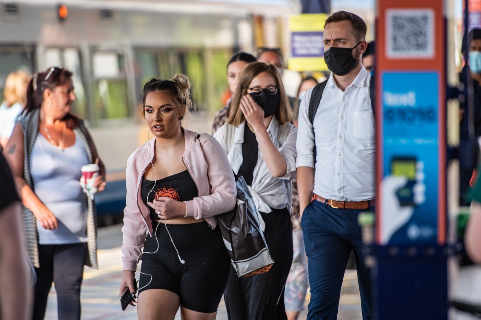 Trains will be getting busier now Brits are returning to work