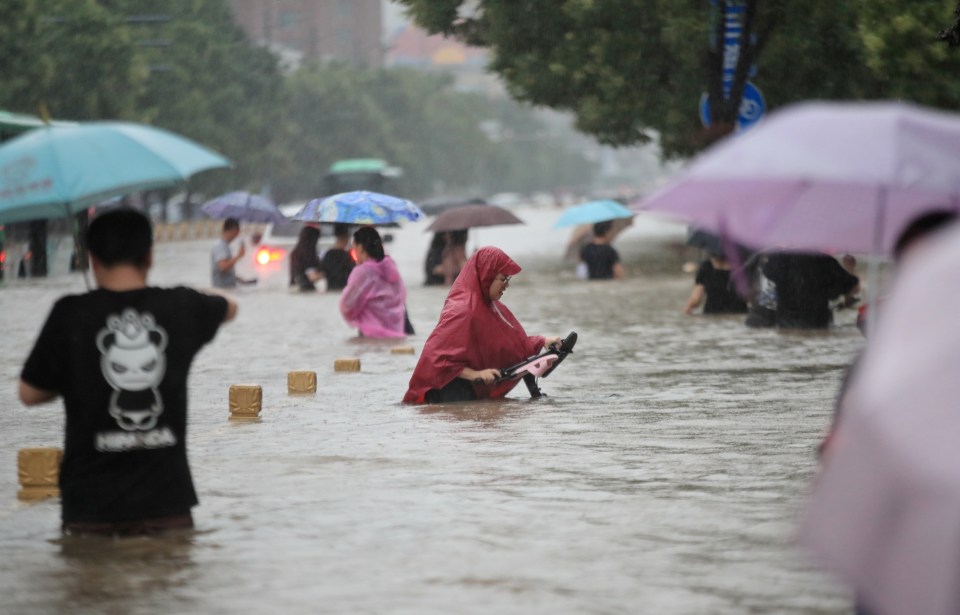 Henan's capital, Zhengzhou, is the worst hit by flooding