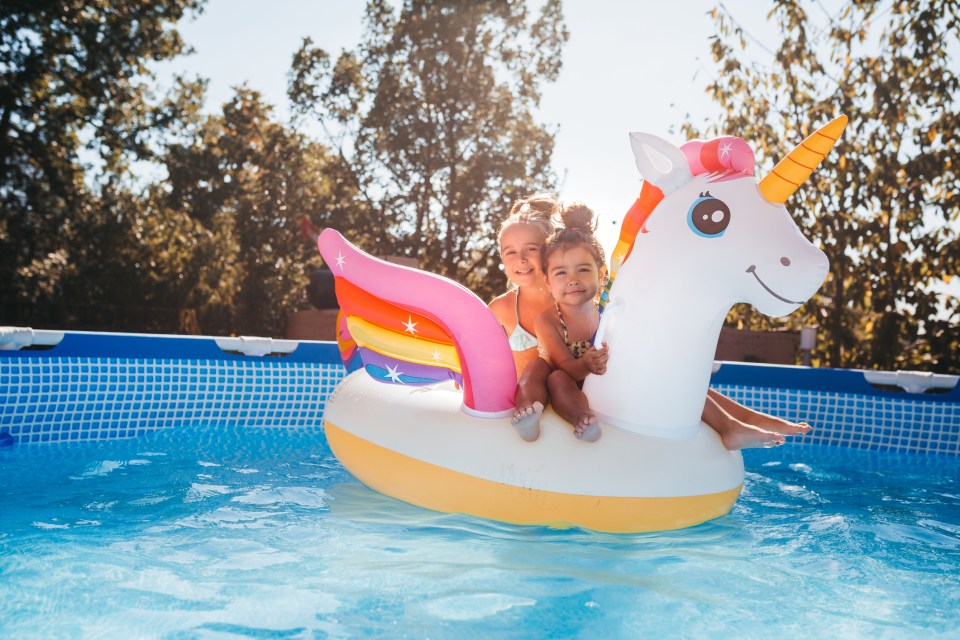 Parents have also been sharing their top tips for keeping their paddling pools clean in half the time