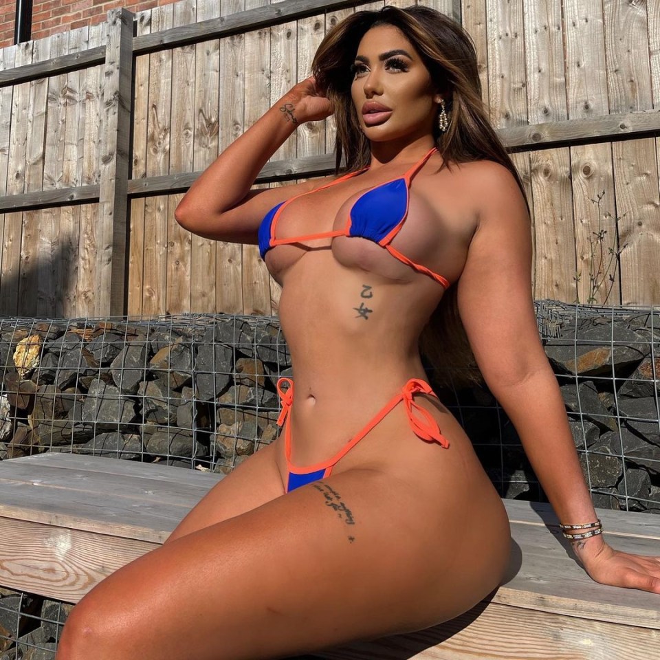 Chloe Ferry has been accused of Photoshopping her pictures again