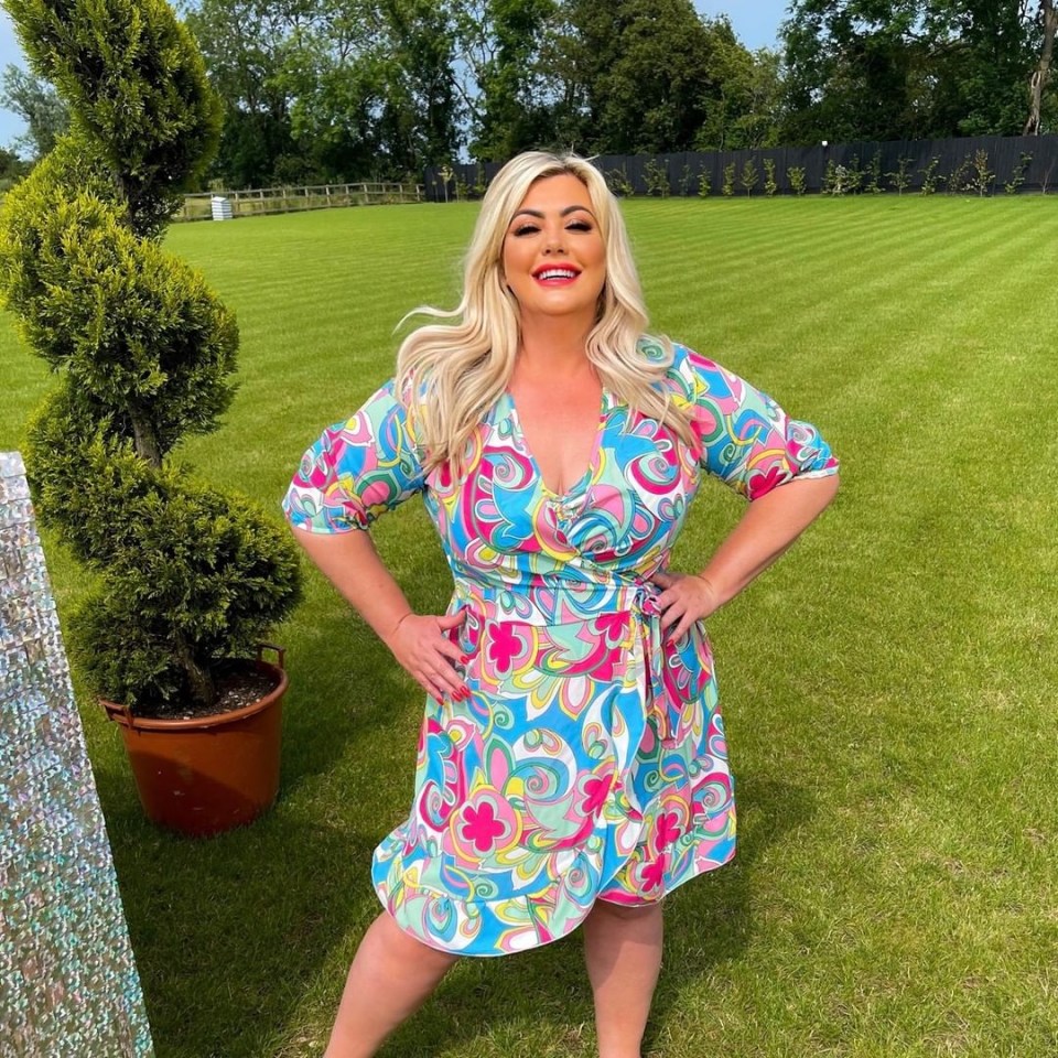 Gemma is embracing colour this summer