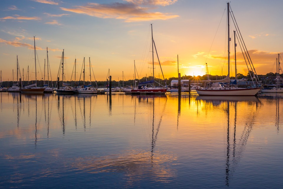 Visit stunning Southampton’s port and its sunset as you enjoy a staycation